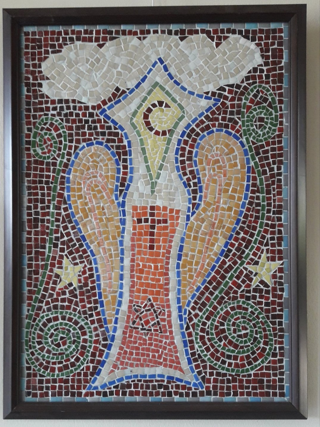Kutsal Ruh mozaik 